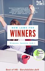 New Laws for Winners : Invest & negotiate with resilience & emotional intelligence, learn communication charisma & the power of rhetoric, achieve wealth goals, make money, get rich