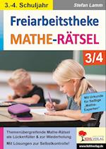 Freiarbeitstheke Mathe-Rätsel / Klasse 3-4