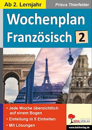 Wochenplan Französisch / ab 2. Lernjahr