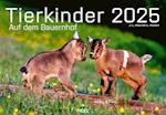 Tierkinder auf dem Bauernhof Kalender 2025