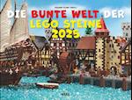 Die bunte Welt der LEGO® Steine Kalender 2025