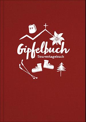 Gipfelbuch, Tourentagebuch, Wandertagebuch | A5 Notizbuch zum Wandern in den Bergen und für Radtouren für Sportler und Familien | Zum Eintragen inkl. Platz für Stempel und Fotos