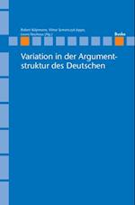 Variation in der Argumentstruktur des Deutschen