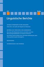 Linguistische Berichte Heft 275