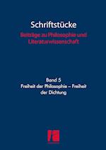 Freiheit der Philosophie - Freiheit der Dichtung