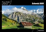 360° Schweiz Premiumkalender 2025