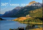 360° Kanada - Der Westen Broschürenkalender 2025