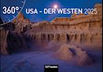 360° USA - Der Westen Broschürenkalender 2025