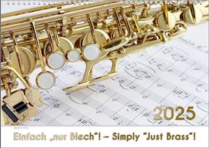 Blech-Instrumente - Musik-Kalender 2025, DIN A4