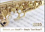 Blech-Instrumente - Musik-Kalender 2025, DIN A4