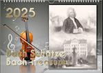 Komponisten-Kalender, Bach-Kalender, Musik-Kalender 2025, DIN A4