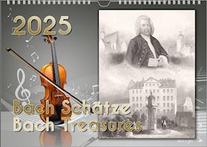 Komponisten-Kalender, Bach-Kalender, Musik-Kalender 2025, DIN A3