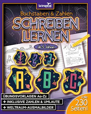 Buchstaben und Zahlen schreiben lernen ab 5 Jahren