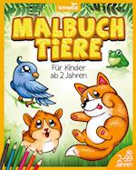 Malbuch Tiere fu¿r Kinder ab 2 Jahren