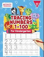 Tracing Numbers 1-100 For Kindergarten