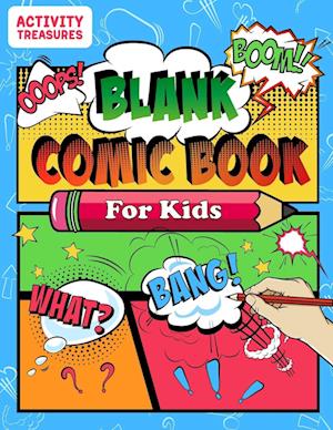 Blank Comic Book For Kids