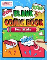 Blank Comic Book For Kids