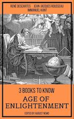 3 books to know Age of Enlightenment