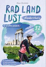 Niederrhein RadLandLust, 32 Lieblingstouren, E-Bike-geeignet mit Knotenpunkten und Wohnmobilstellplätze