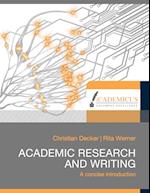 Academic research and writing