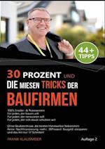 30 Prozent und die miesen Tricks der Baufirmen