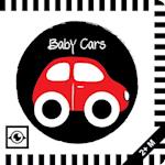 Baby Cars: Kontrastbuch für Babys mit Öffnungen · kontrastreiche Bilder angepasst an Babyaugen · Schwarz Weiß Rot Buch für Neugeborene · Mein erstes Bilderbuch · Montessori Buch