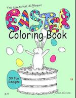 The somewhat different Easter coloring book: 50 Fun Designs 