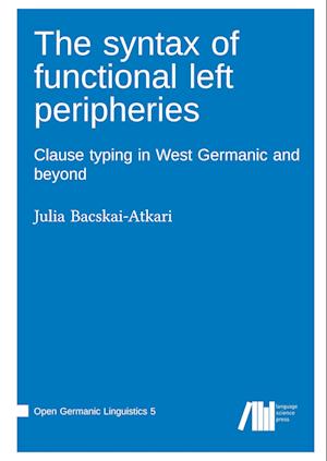 The syntax of functional left peripheries