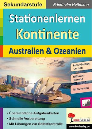 Stationenlernen Kontinente / Australien & Ozeanien