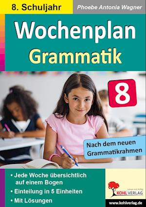 Wochenplan Grammatik / Klasse 8