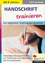 Handschrift trainieren