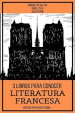 3 Libros para Conocer Literatura Francesa