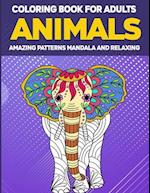Animals Coloring Book for Adults Amazing Patterns