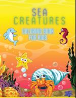 Sea Creatures  Coloring Book For Kids