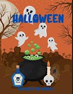 Halloween Malbuch für Kinder