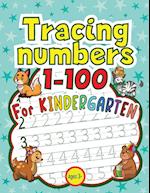 Tracing Numbers 1-100 for Kindergarten 