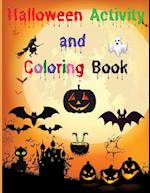 Halloween Activity and Coloring Book