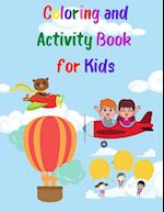Coloring and Activity Book for Kids