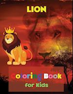 LION Coloring Book for Kids
