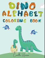 Dino Alphabet Coloring Book