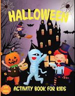 Halloween Activity Book for kids