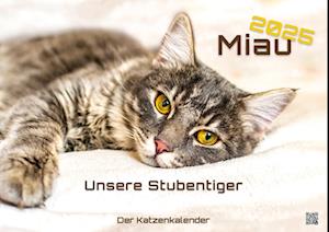 Miau - Unsere Stubentiger - Der Katzenkalender - 2025 - Kalender DIN A2