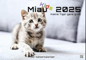 Miau Kids - kleine Tiger ganz groß - Der Katzenkalender - 2025 - Kalender DIN A2