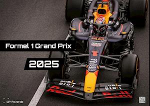 Formel 1 - Grand Prix - 2025 - F1 Kalender DIN A2