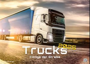 Trucks - Könige der Straße - LKW - 2025 - Kalender DIN A2