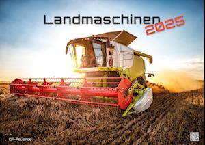 Landmaschinen - Traktor - 2025 - Kalender DIN A2