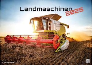 Landmaschinen - Traktor - 2025 - Kalender DIN A3