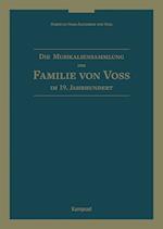 Die Musikaliensammlung der Familie von Voß im 19. Jahrhundert