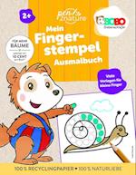 Bobo Siebenschläfer Mein Fingerstempel-Ausmalbuch