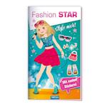 Trötsch Malbuch Stickermalbuch Fashion-Star Popstar